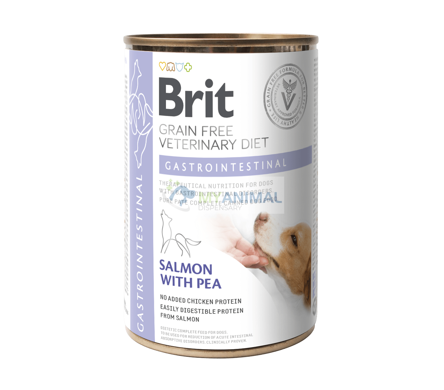 Brit Veterinary Diet Gastrointestinal Grain Free Salmon Pea Canine S My Animal Dispensary