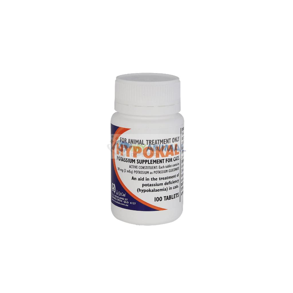 Mavlab Hypokal Potassium Supplements for Cats 78mg My Animal Dispensary