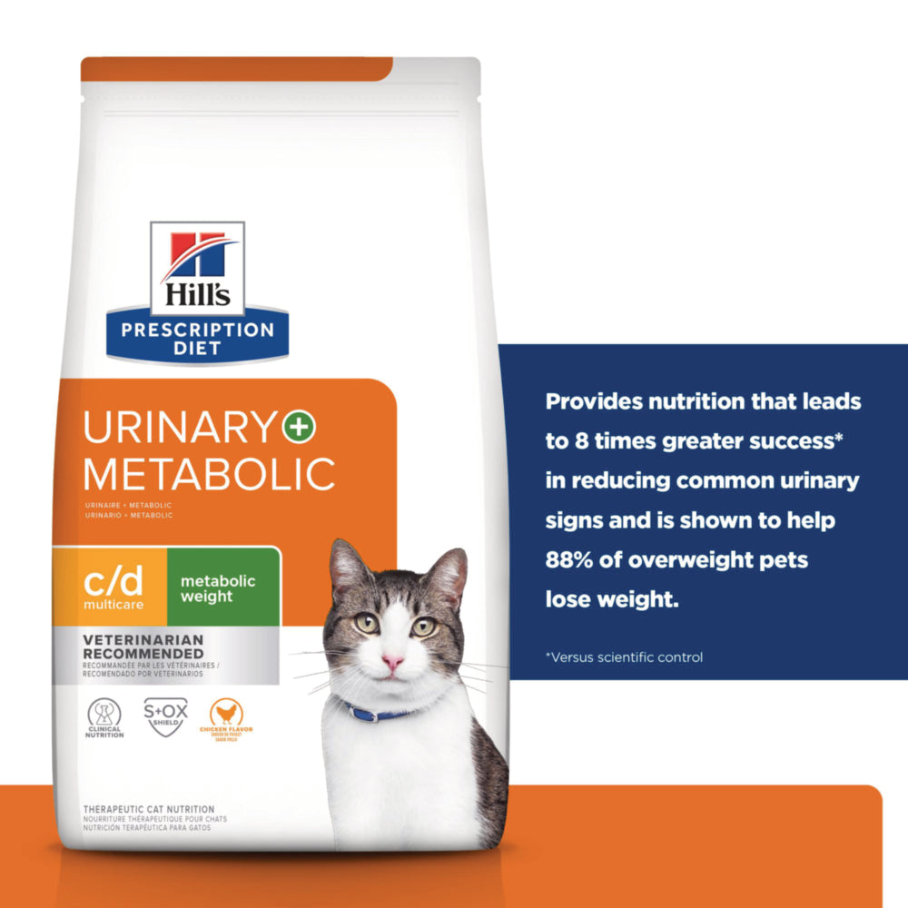 Hill's® Prescription Diet® c/d® Urinary Multicare + Metabolic Feline