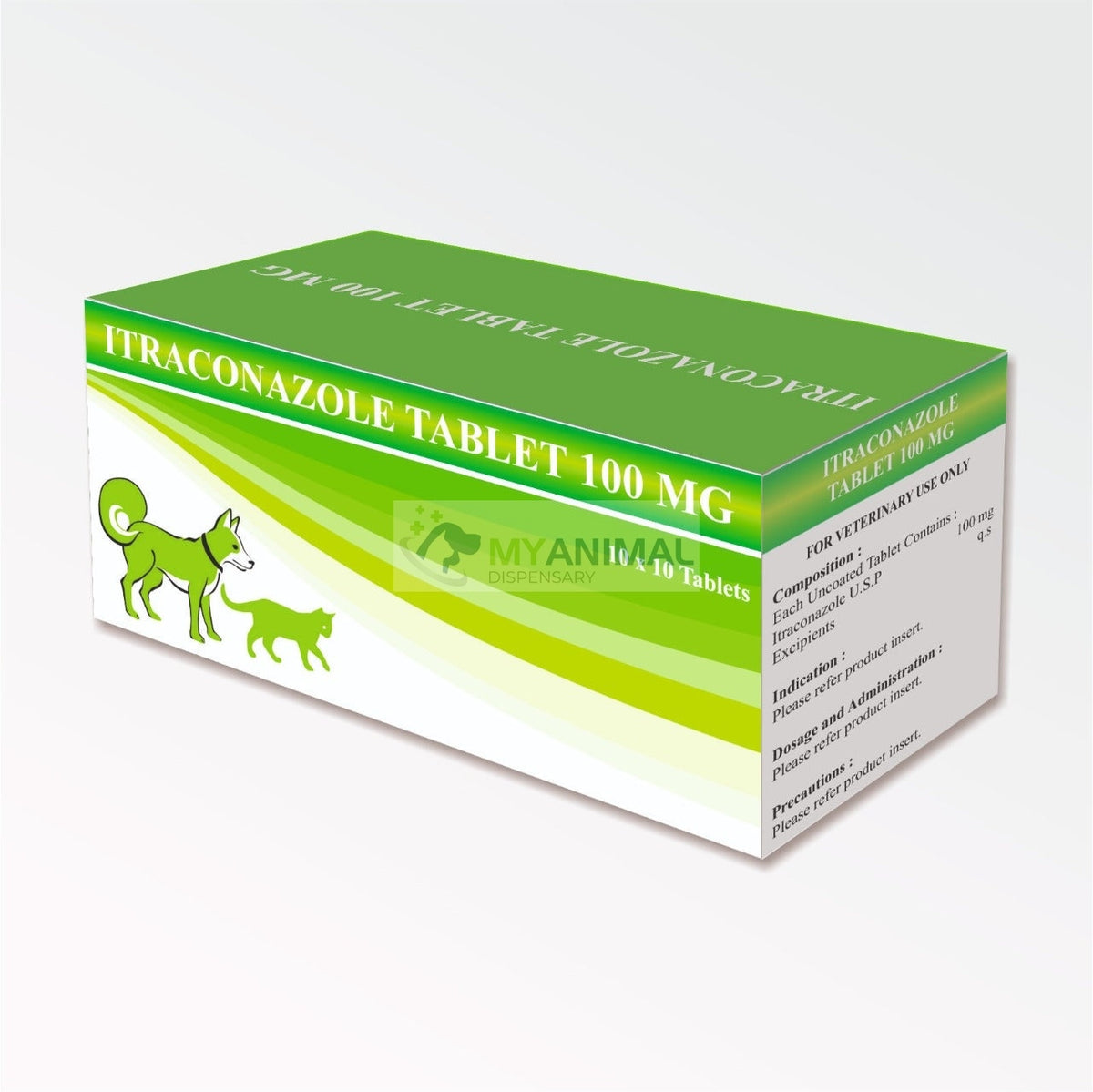 Itraconazole 100mg Tablets — My Animal Dispensary